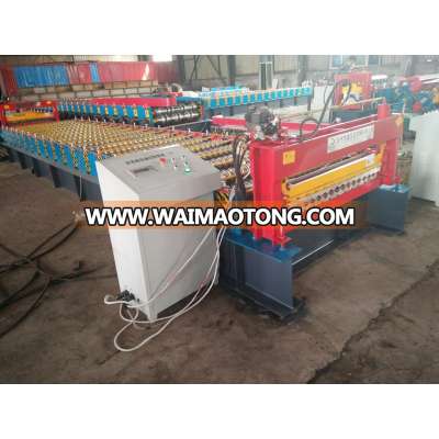 High Speed Aluminium Corrugated Sheet Roll Forming Machine