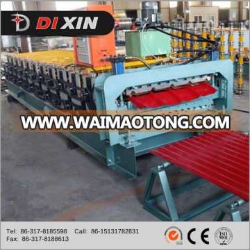 Double Layer Corrugated Roof Panel Roll Forming Machine